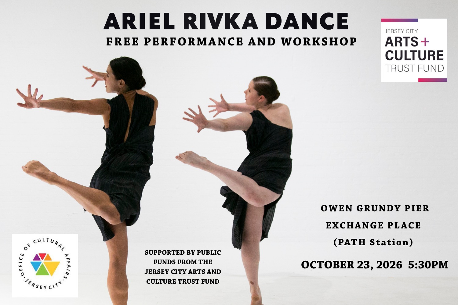 Ariel Rivka Dance: Free Performance & Workshop at Exchange Place